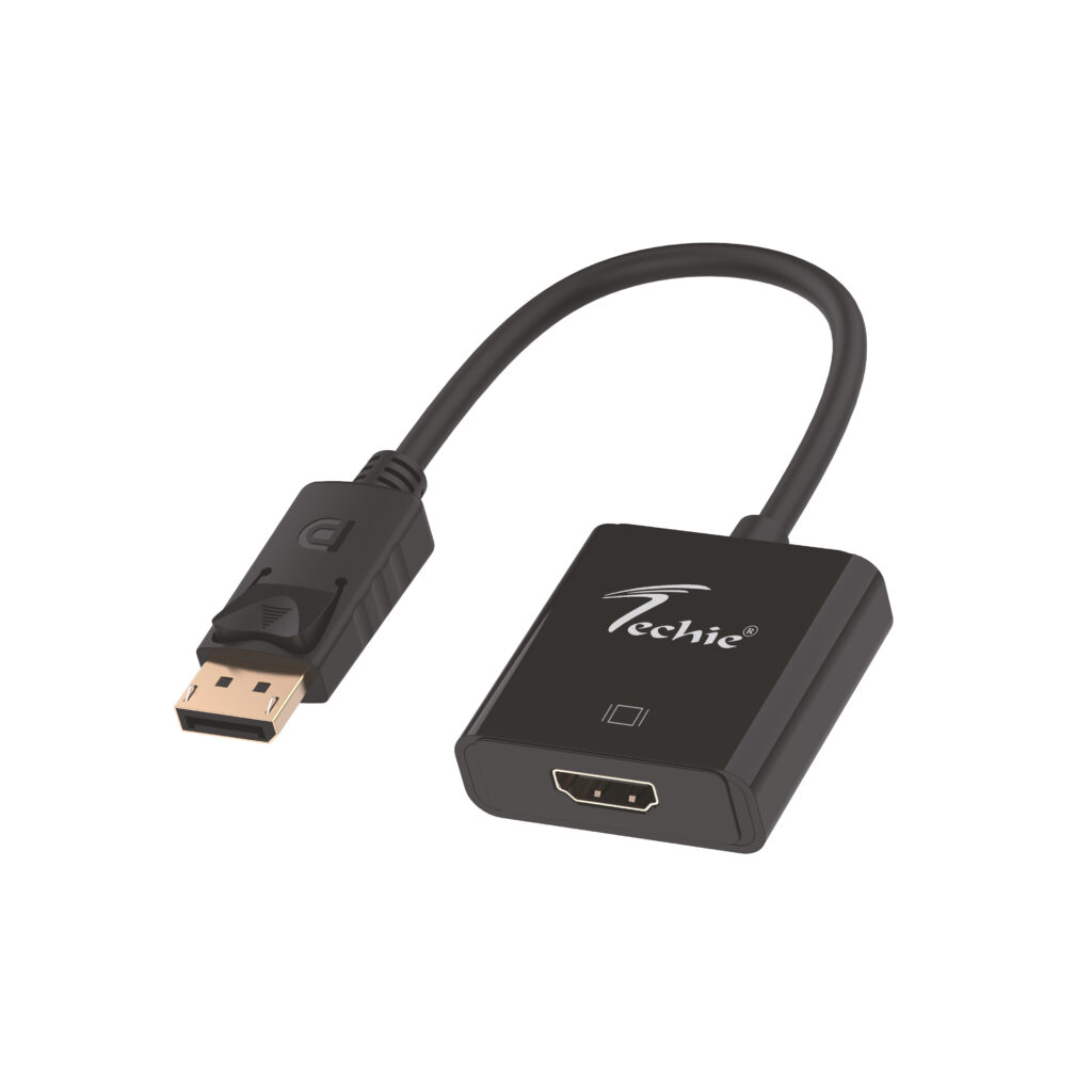 Techie DisplayPort to 4K HDMI Converter