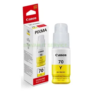 Printer Ink Bottle Canon - GI-70 Yellow 70.0ml