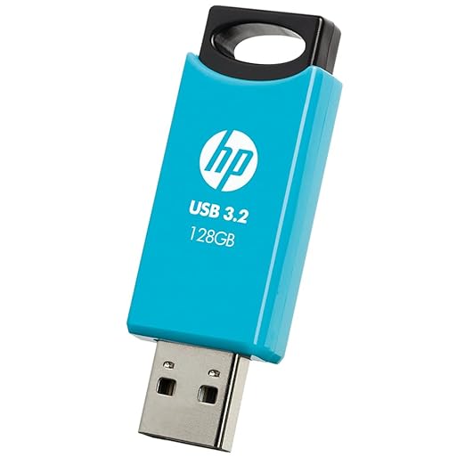 Pendrive - 94A78AA#ACJ Pendrive NB PC Accessories 712w 128GB USB 3.2 Flash Drive - Blue - HP