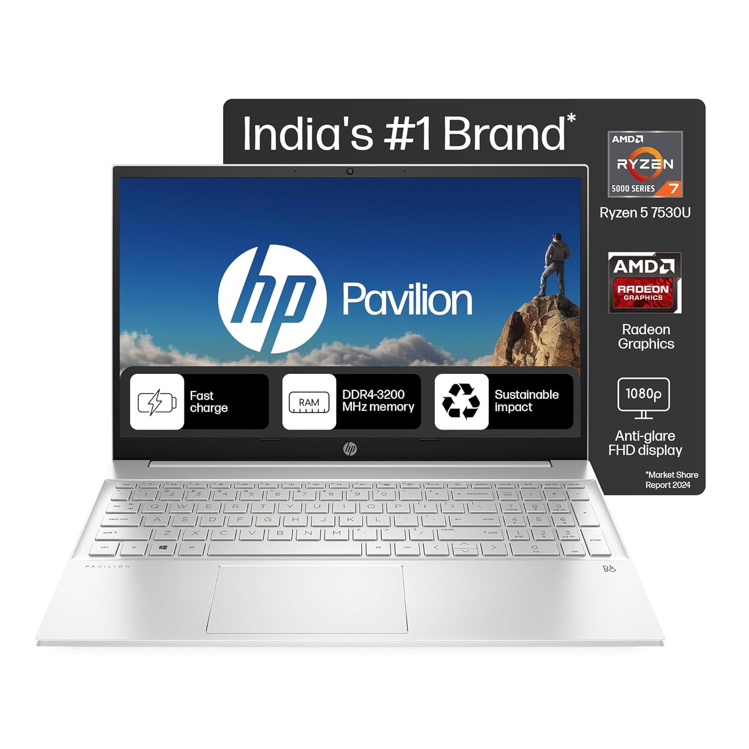 7Y8N9PA#ACJ Notebook PC Pavilion 15-eh3039AU - HP