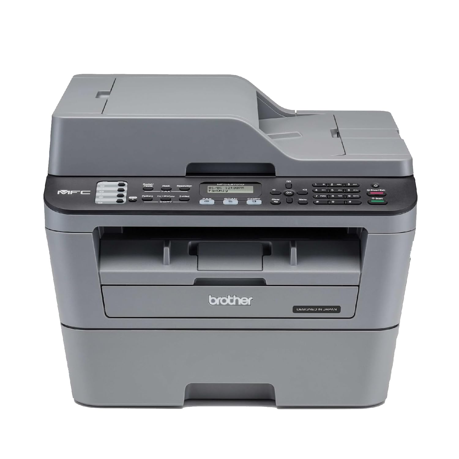 Brother MFC-L2701DW Multi-function WiFi Monochrome Laser Printer with Auto Duplex Feature