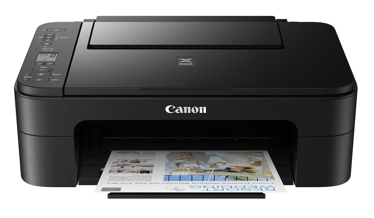 Canon PIXMA E3370 All-in-One Wireless Ink Efficient Color Printer