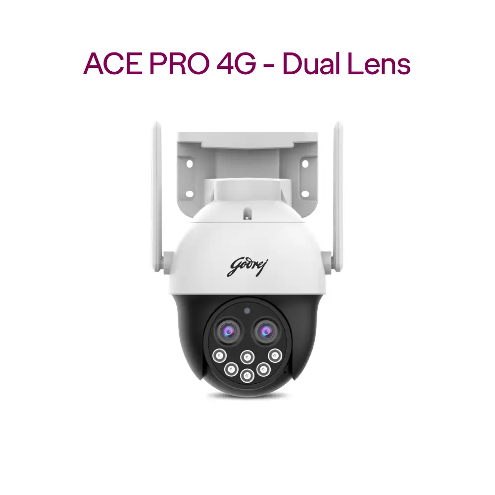 GODREJ 4G MINI-PT DUAL LENS 4MP