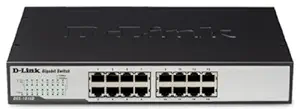 D-Link DGS-1016D 16-Port UPTO 1000 Mbps 16 Port Copper Gigabit Switch