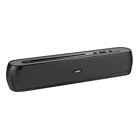Artis BT50 Wireless Bluetooth Sound Bar Speaker with USB, FM, TF Card, Mobile Phone Holder with Hands Free Calling (Black) (16W RMS Output)